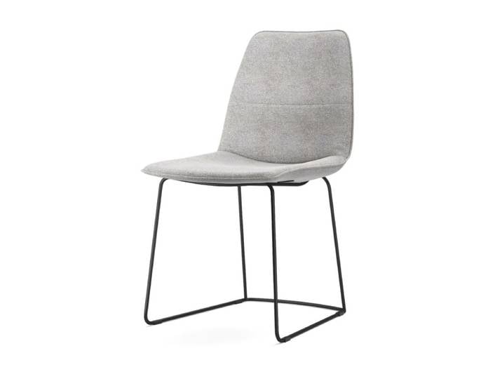 freistil by Rolf Benz 117 Stuhl - Textilgewebe 1050 signalgrau - ohne Armlehne Modern