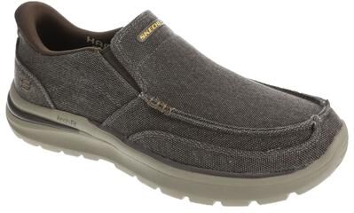 Skechers USA Slip-ins: RF Superior-Talbert - Mens 9.5 Grey Slip On Medium