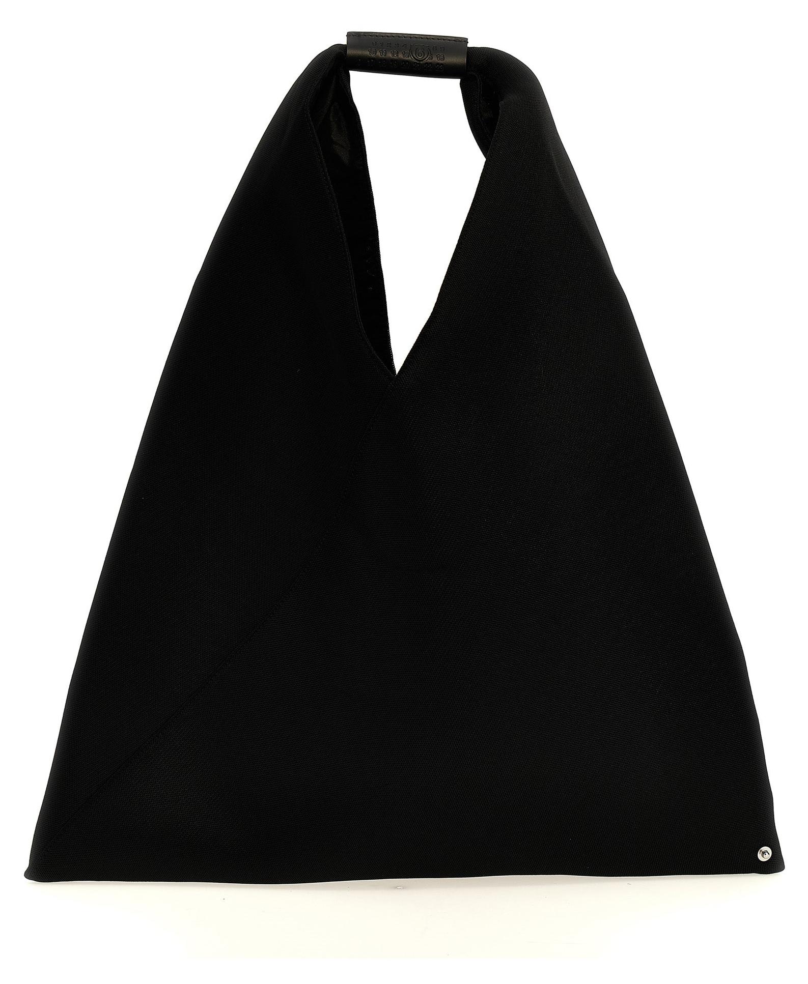 MM6 Maison Margiela Schultertasche aus Polyester in Schwarz