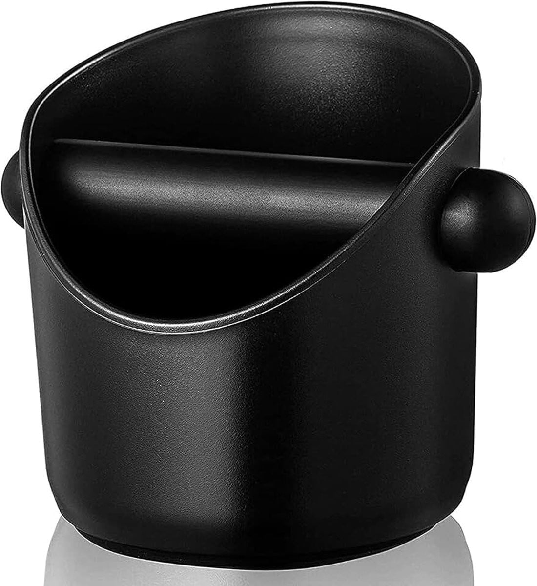Merkloze Knock Box espresso afklophouder en zeefhouder voor koffiedik