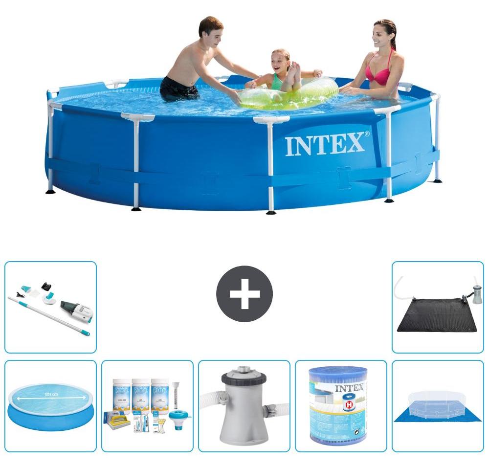 Frame Pool Rund - 305x76 cm - 8-teilig S41525