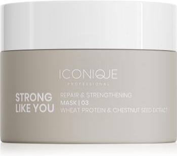 ICONIQUE Professional STRONG LIKE YOU Repair & Strengthening máscara regeneradora para cabelo danificado 50 ml. STRONG LIKE YOU Repair & Strengthening