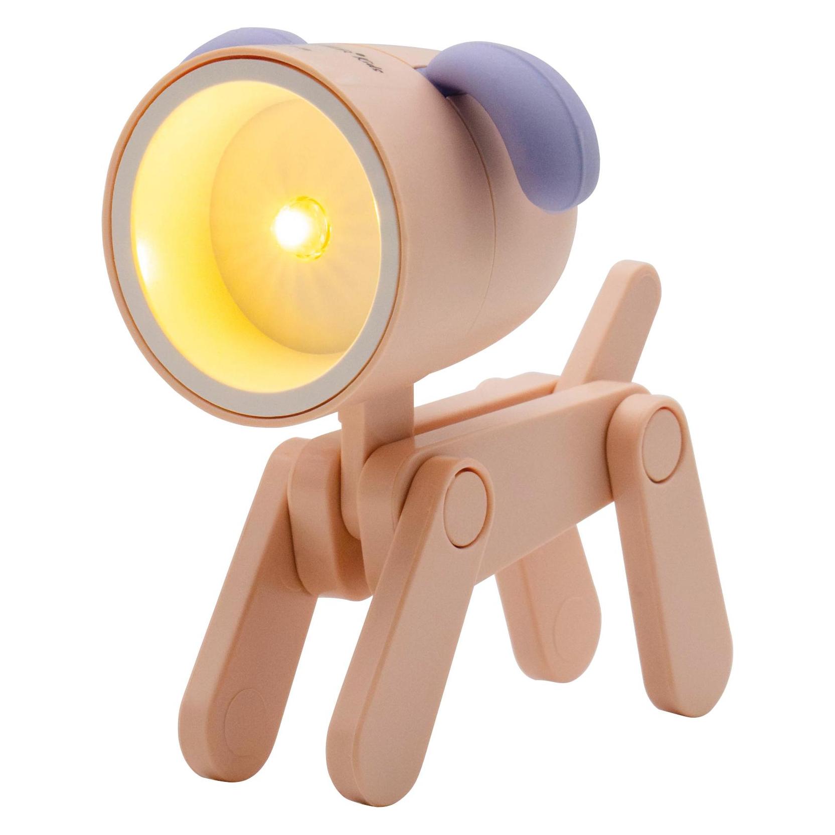 RealPower LED-Tier Taschenlampe Pink dog (6.40 cm) (486314)