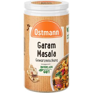 Ostmann Gewürzmischung Garam Masala, für indische Gerichte, vegan, im Streuer, 30 g