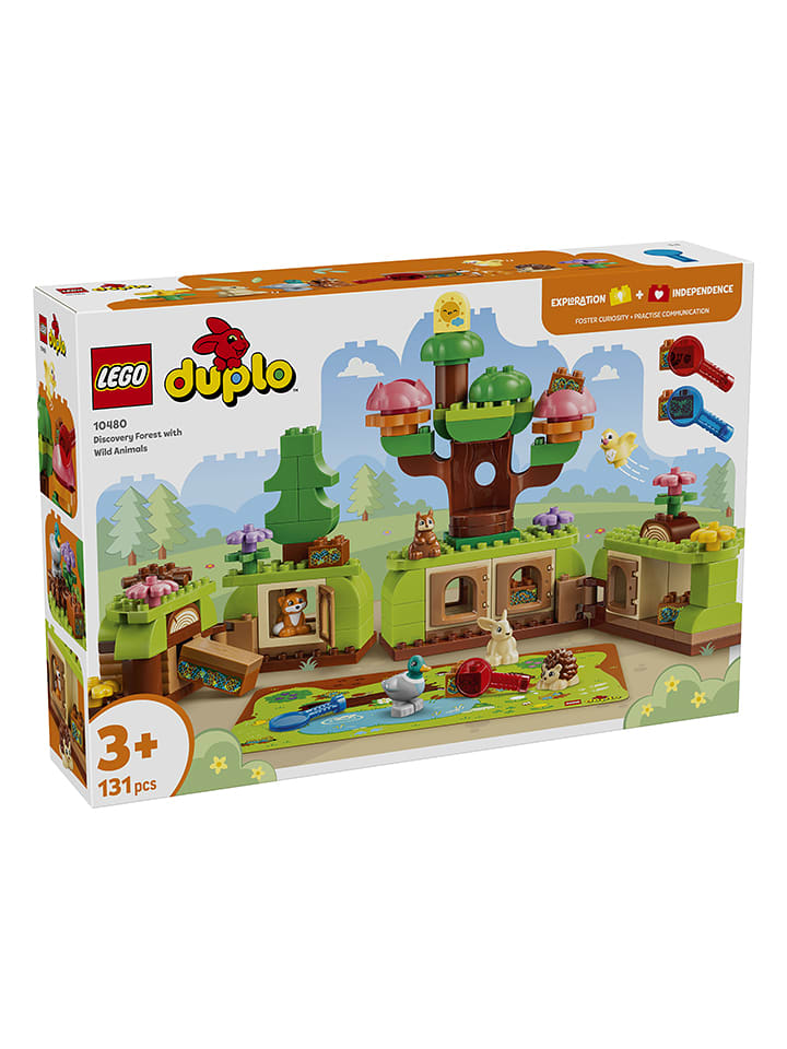 LEGO® DUPLO®: Wald mit wilden Tieren - ab 2 Jahren - onesize