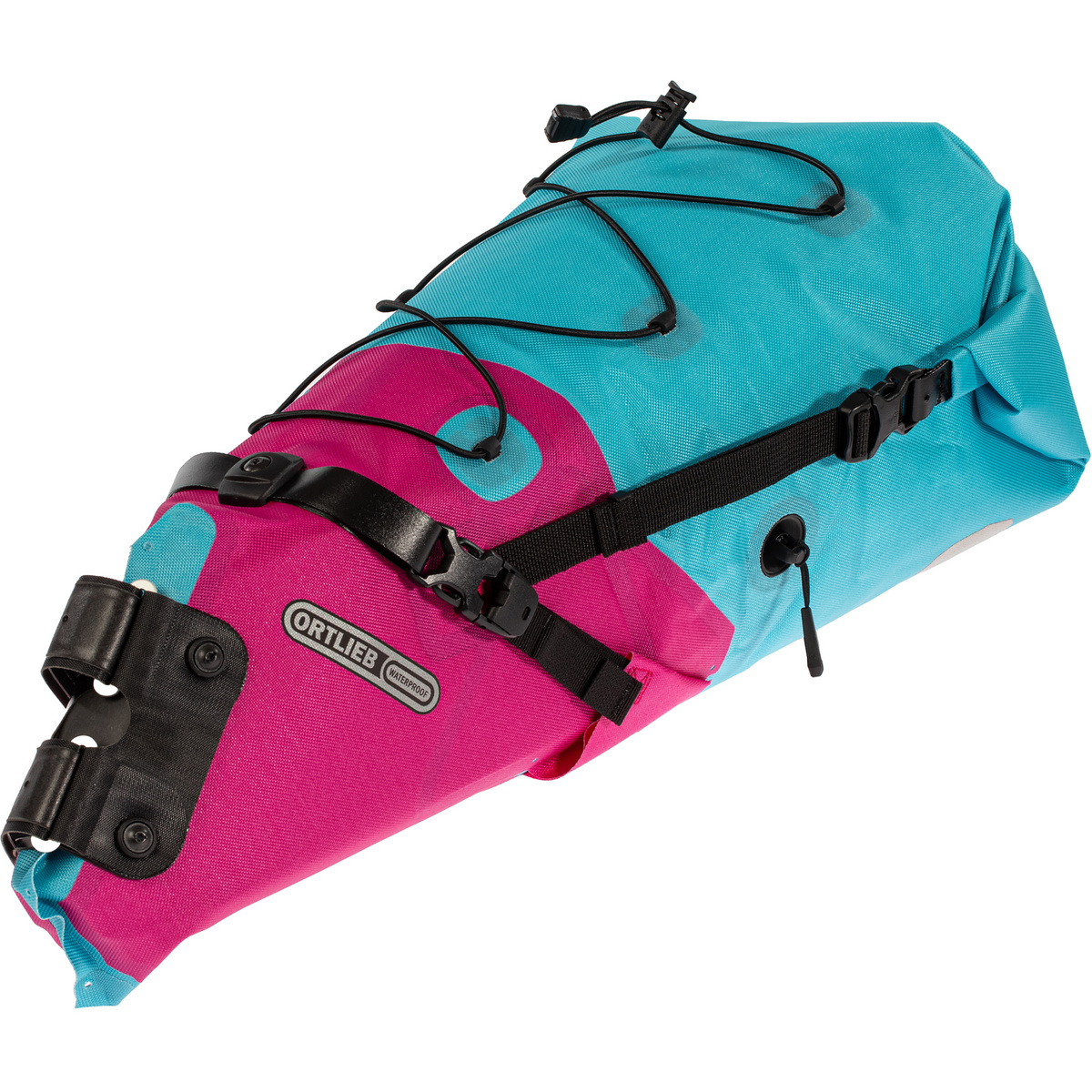 Ortlieb Cyber Satteltasche (Größe 16.5L, cyber blue-cyber blue pink)
