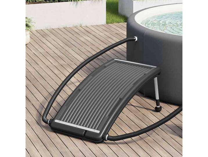 vidaXL Gebogenes Solar-Heizpaneel für Pool 110x65 cm