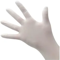 5 x 100 Nitril Einmalhandschuhe puderfrei M weiß
