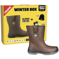 Safety Jogger, Sicherheitsschuhe, SI9805460 Winterbox mit dem Alaska-Sicherheitsstiefel (S3, 46)