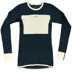 Devold, Damen, Funktionsshirt, Women's Wool Mesh Shirt (S), Blau, Weiss