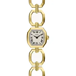 Fossil Quarz / 2 Zeiger Harlow ES5483 - creme,goldfarben - LESS THAN 22mm