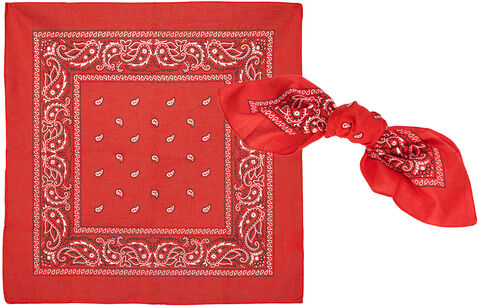 Bandana, rot, 2 Stück