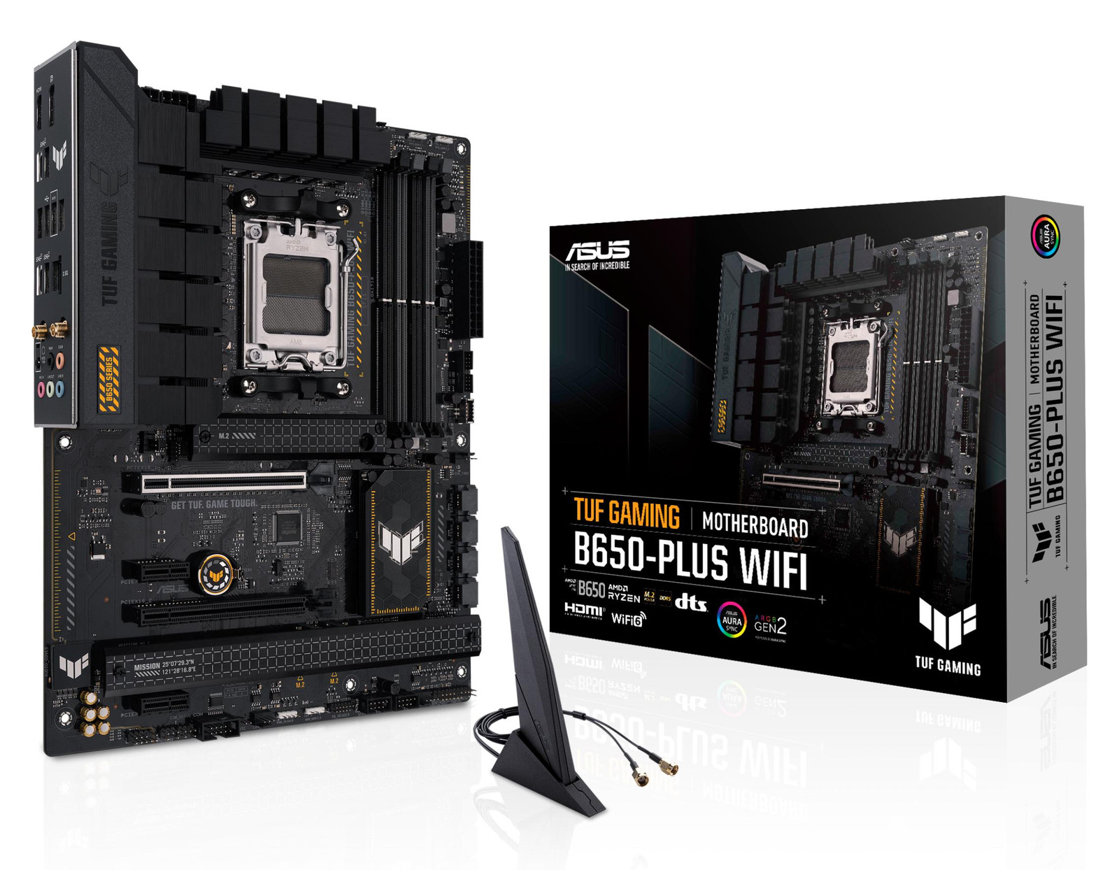 ASUS TUF GAMING B650-PLUS WIFI Motherboard - AMD B650 - AM5 ATX