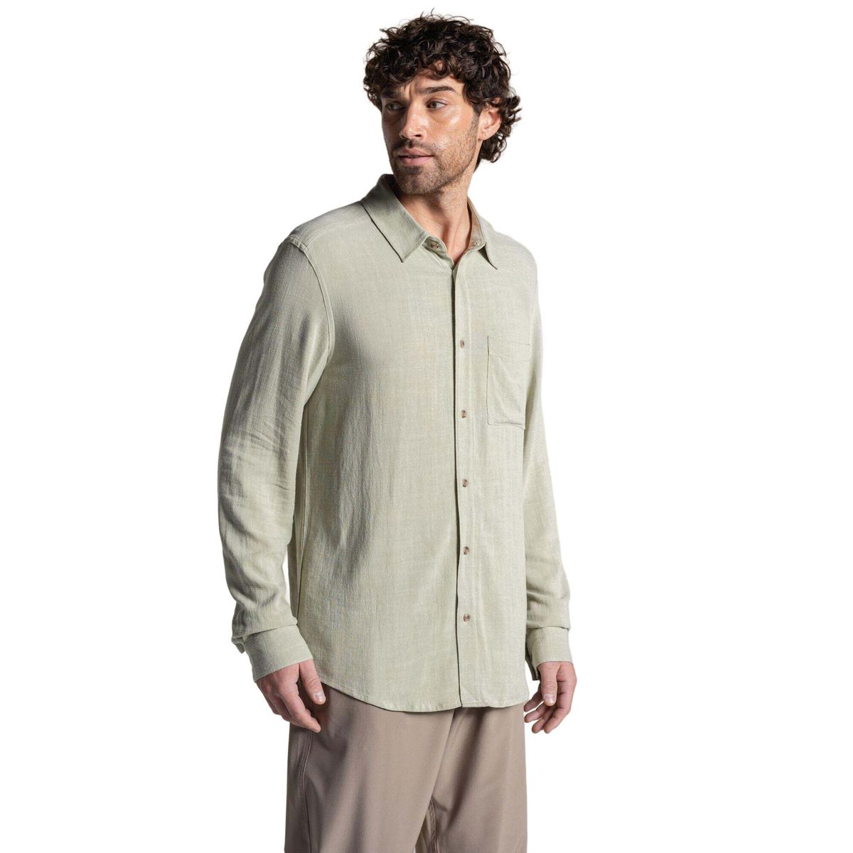 Craghoppers Azaden Long Sleeved Shirt bay leaf (905) S CMS735 905 50