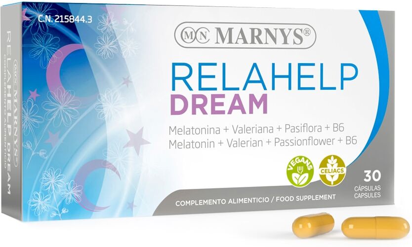 Marnys 30 Cápsulas Vegetales Relahelp Dream .
