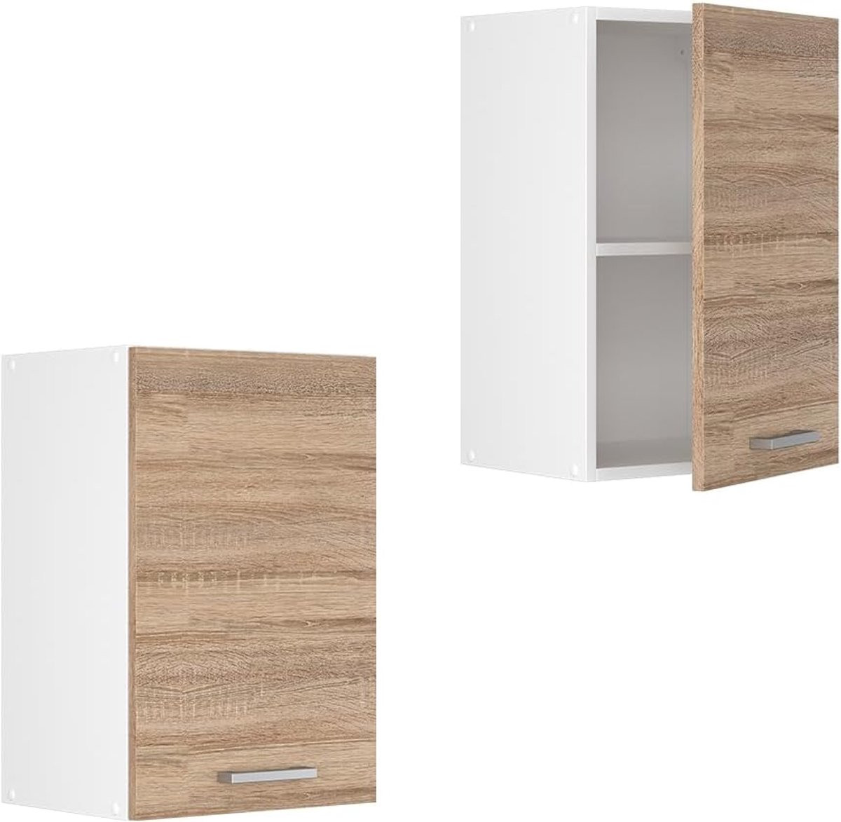 Hangende Keukenkast Antraciet - Modulaire Opbergkast voor je Keuken - Breedte: 40 cm
