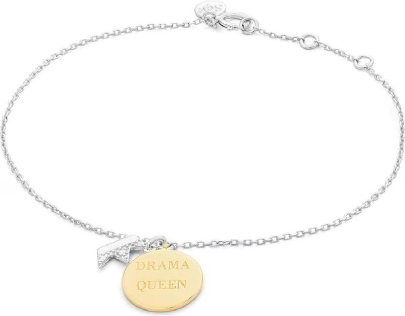 Pulsera Secrecy B3746cdaww900 Con Charm Circular Dorado 17-20cm Mujer