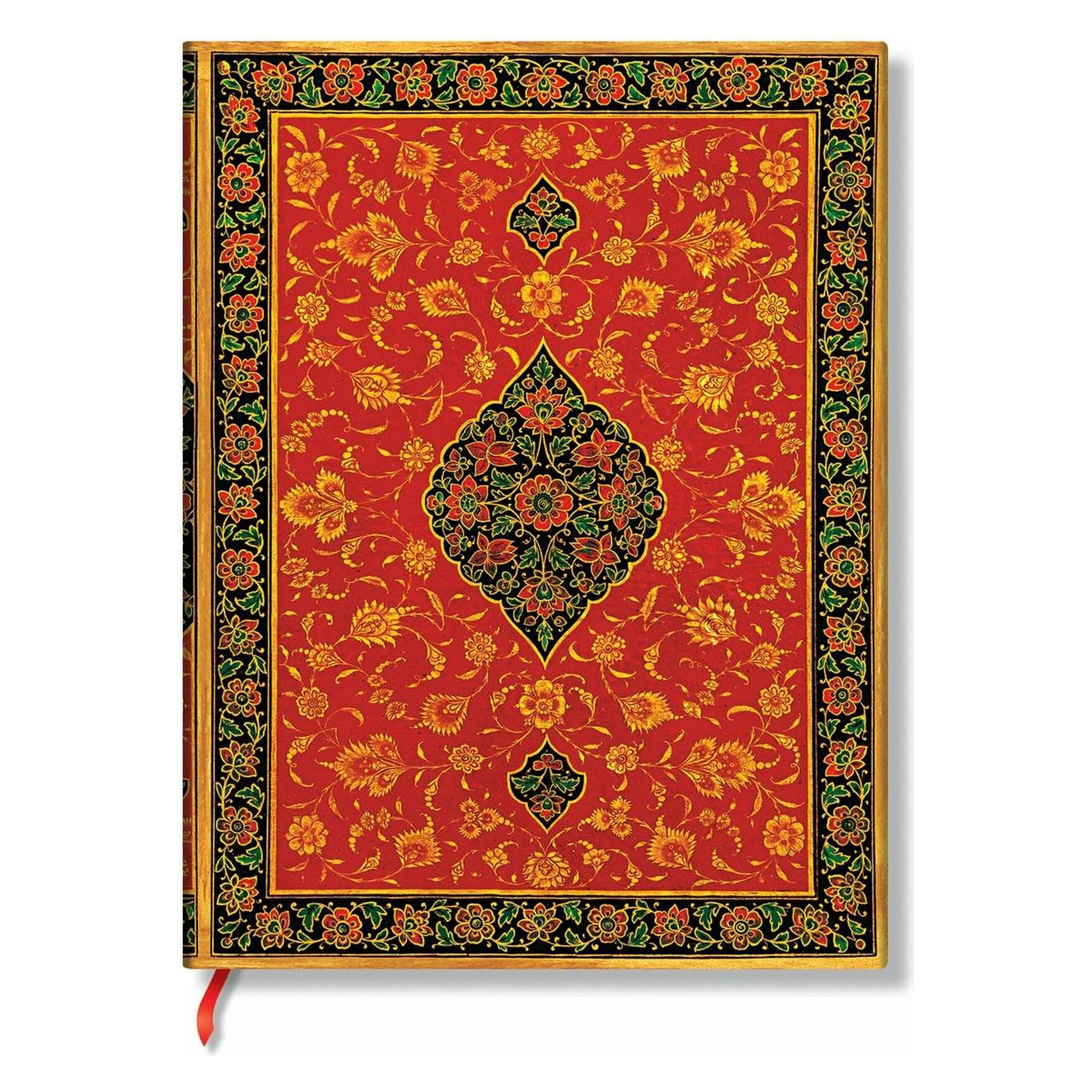 Paperblanks Notizbuch Leila Mini liniert (9 x 14 cm, Liniert, Harter Einband) (9802-7)