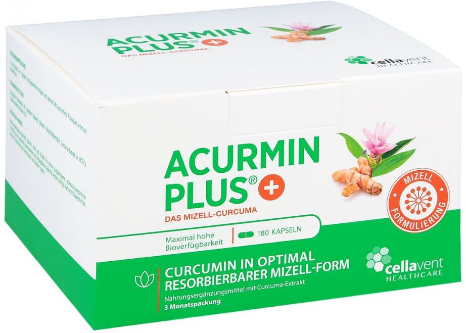 Acurmin Plus Das Mizell-curcuma Weichkapseln