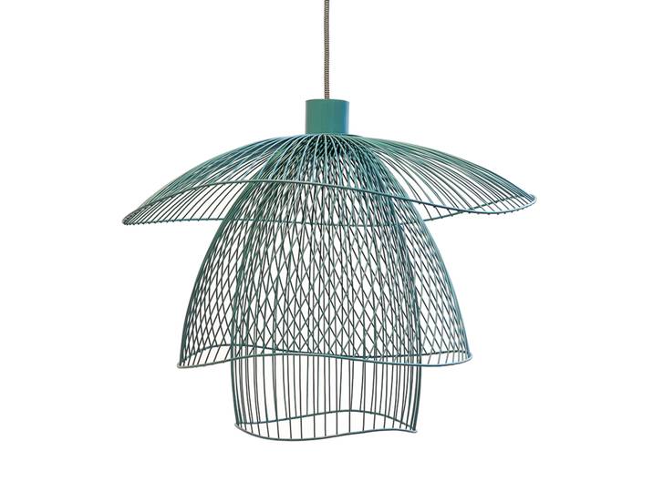 FORESTIER lampe à suspension PAPILLON SMALL (Gris bleu - Métal)