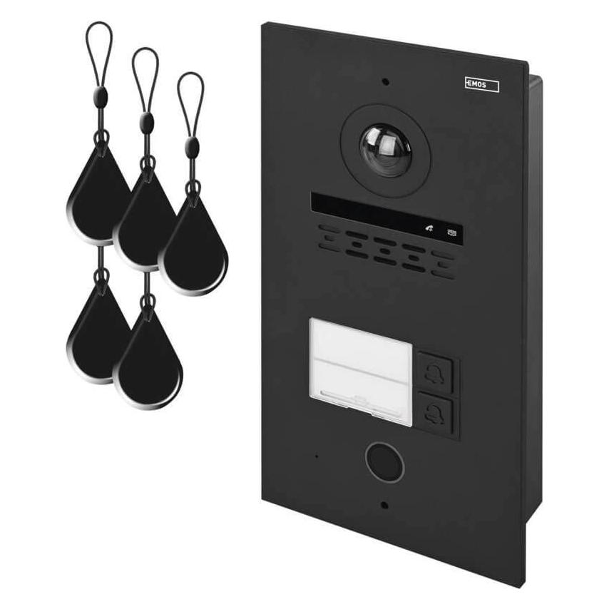 Emos Türkameraeinheit für IP-880 2 Tasten 2MP IP44 H4083 (77354975)