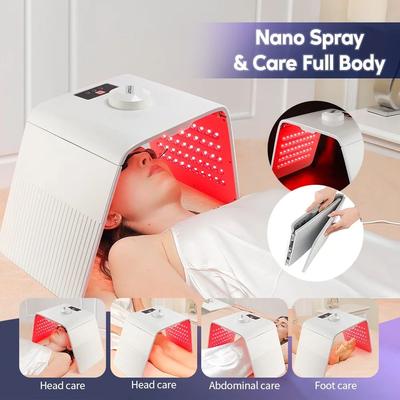 Inspired Living 7 Color LED Light Therapy Skin Rejuvenation Device With PDT Nano Water Sprayer us