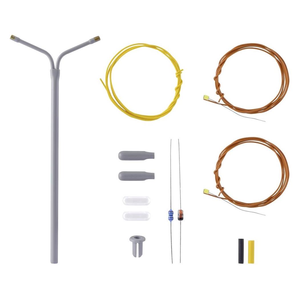 Viessmann Modelltechnik TT Peitschenleuchte doppelt Bausatz 6923 1 St. (6923)