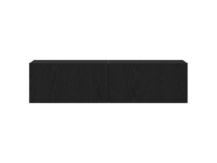 NEUF Meuble TV BKM Meuble Télé de Salon chêne noir 120 x 30 x 30 5cm Bois d'ingénierie FR00_42870932184