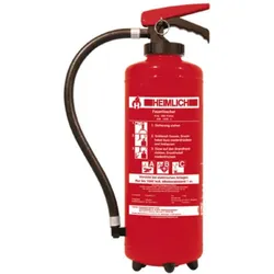 Heimlich – P6HeS-4 - 6kg – Pulver-Auflade-Feuerlöscher