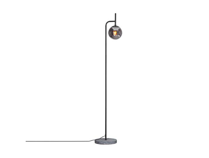 By Rydéns Stehlampe Boyle, schwarz, für Wohn- / Esszimmer, Stein, Modern