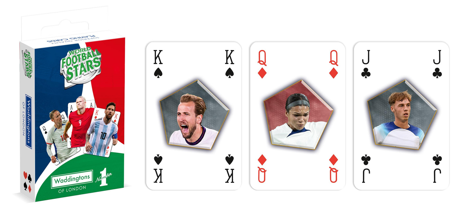 Winning Moves Waddingtons World Football Stars speelkaarten