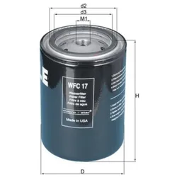 Kühlmittelfilter MAHLE WFC 17