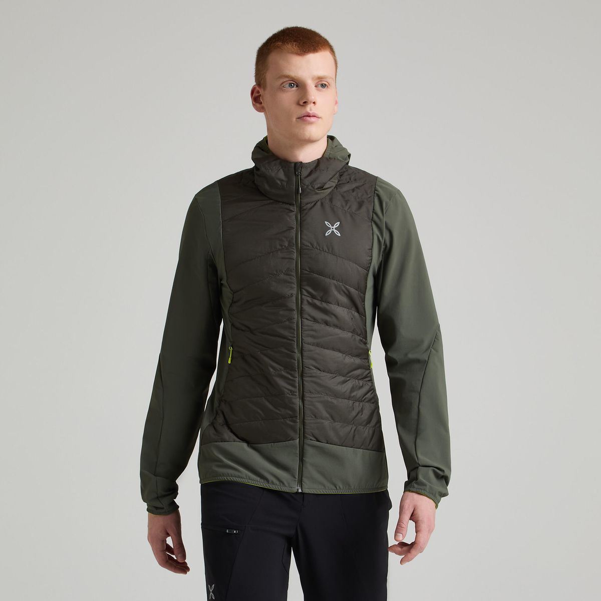 Montura Trace Hybrid Jacket verde salvia/verde lime (4947) L MJAS20X-TS758-4947-L