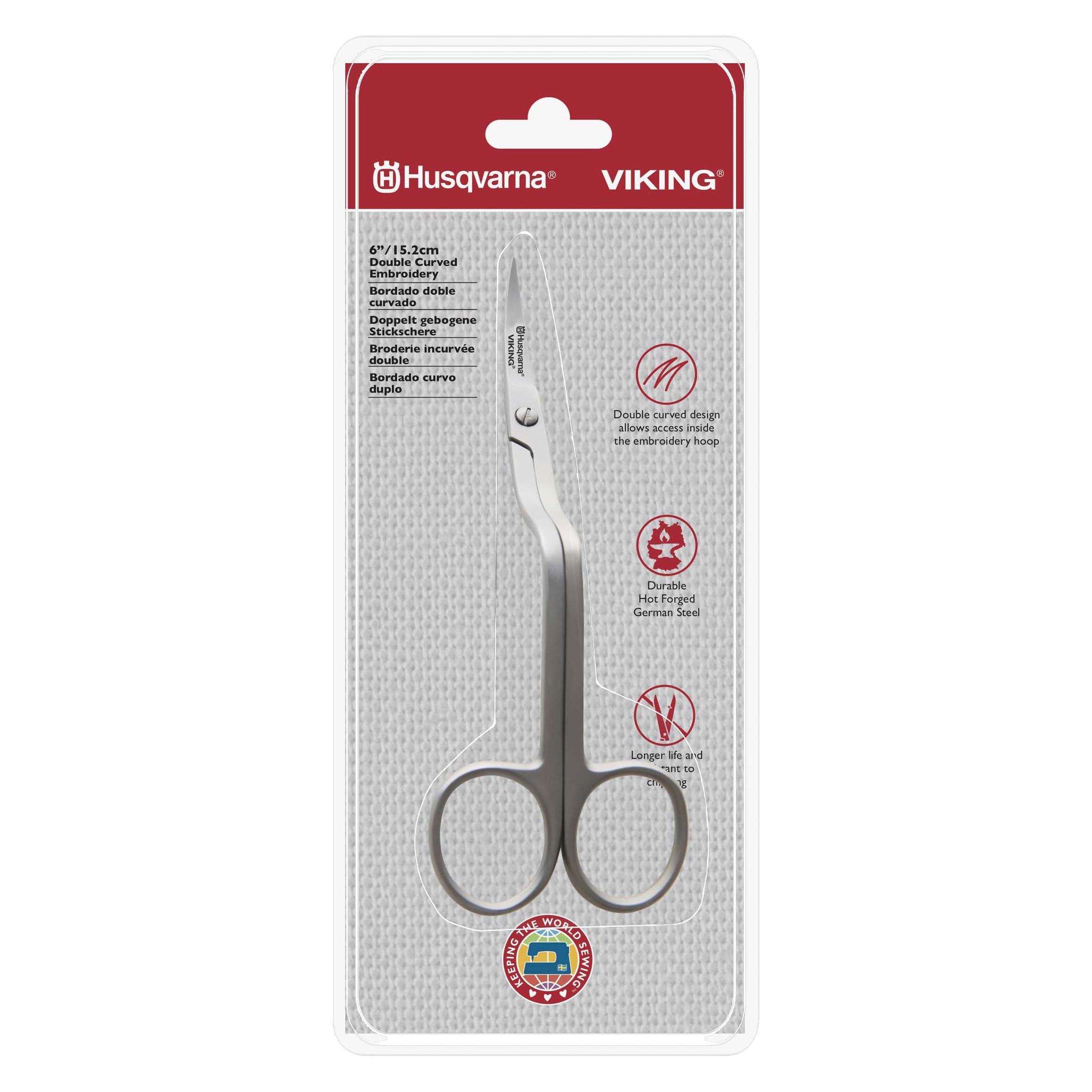 Husqvarna Stickschere, 2-fach gebogen, 15,2 cm (15.20 cm) (41803216)