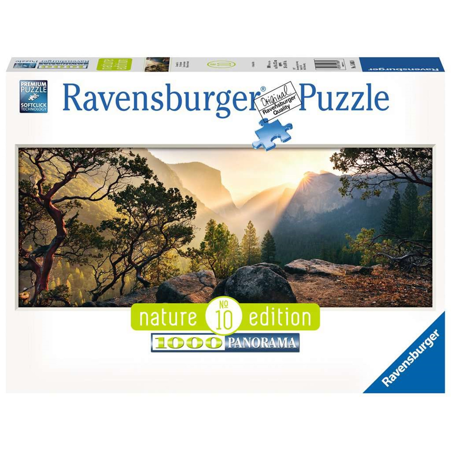 Ravensburger Puzzel Panorama Natuuruitgave Yosemite Park 1000-delig