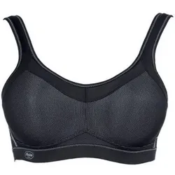 ANITA ACTIVE Anita Active Damen Sport-BH - Momentum, Bustier, atmungsaktiv, Größe 85E in Schwarz Schwarz