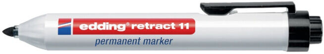 EDDING Marqueur permanent edding retract 11 R (4-11002)