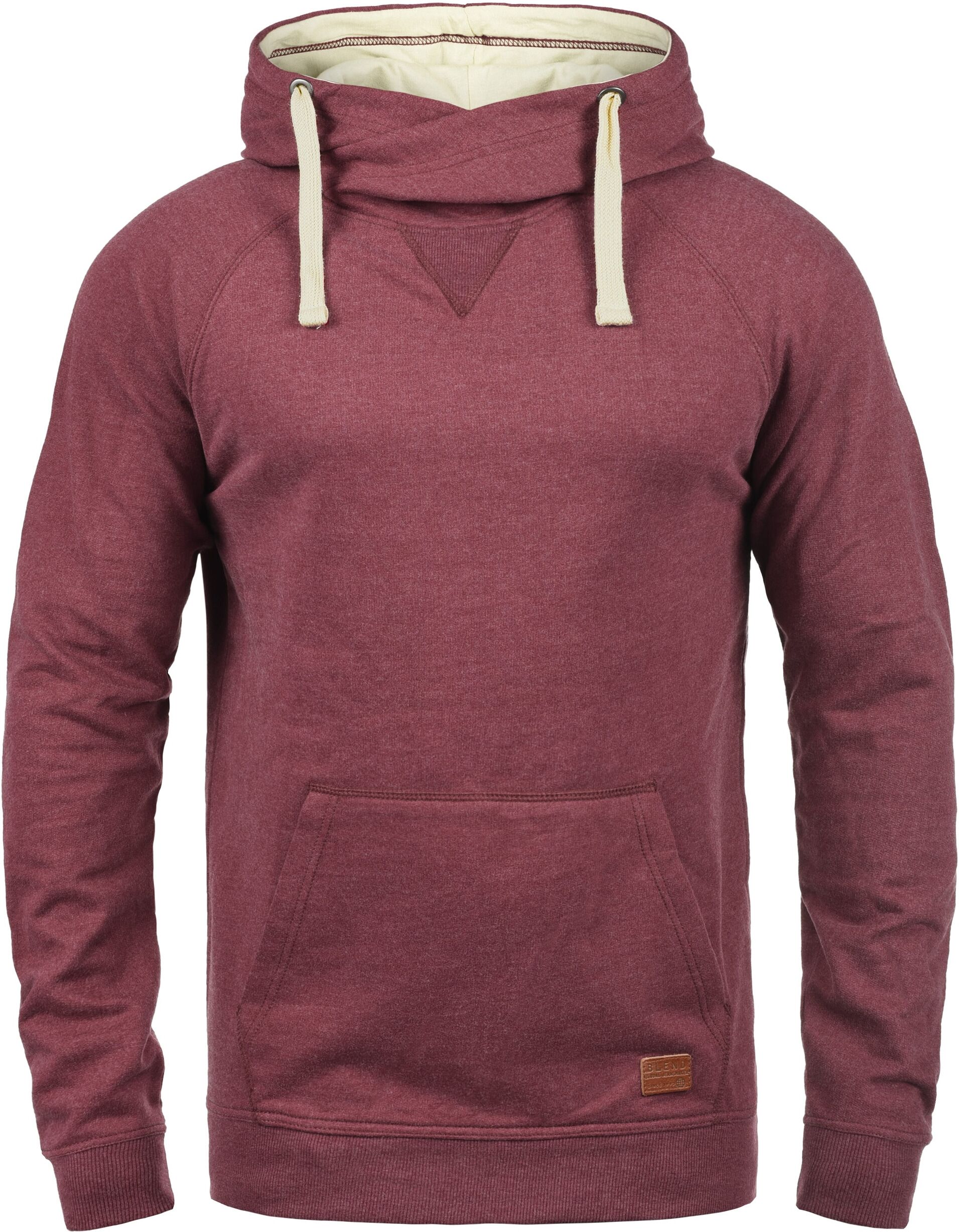 Kapuzenpullover BLEND "Hoodie BHSales", Herren, Gr. M, zinfandel, Pullover Kapuzenpullover
