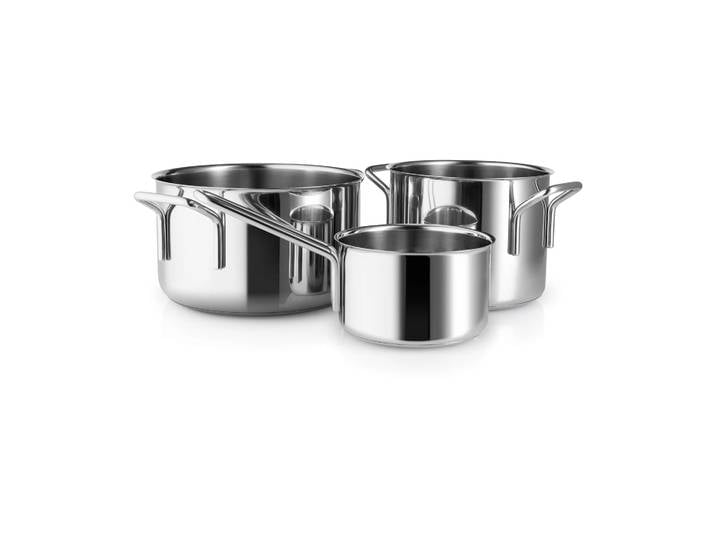 Eva Solo Eva Trio Stainless Steel Topfset 3 Teile Edelstahl