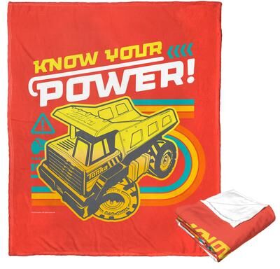 Northwest Hasbro Tonka Silk Touch Throw Blanket