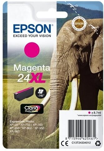 Epson Nr.24xl Blækpatron, Rød