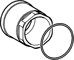 Hansa Ringschraube komplett M 38 x 1 SW 38 59913688 M38 x 1, SW38