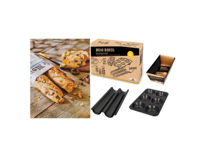 Birkmann Brotbackset «Bread Buddies» 3-teilig