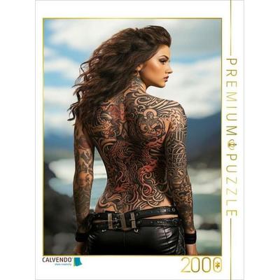 CALVENDO Puzzle Tattoos | 2000 Teile Lege-Größe 90x67cm Foto-Puzzle für glückliche Stunden