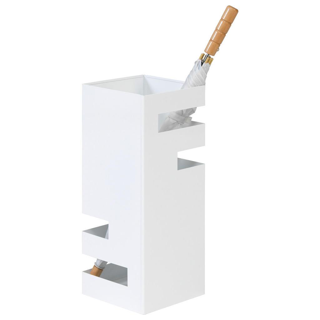 Xora Schirmständer , Weiss , Metall , 19x47.5x19 cm , Garderobe, Schirmständer