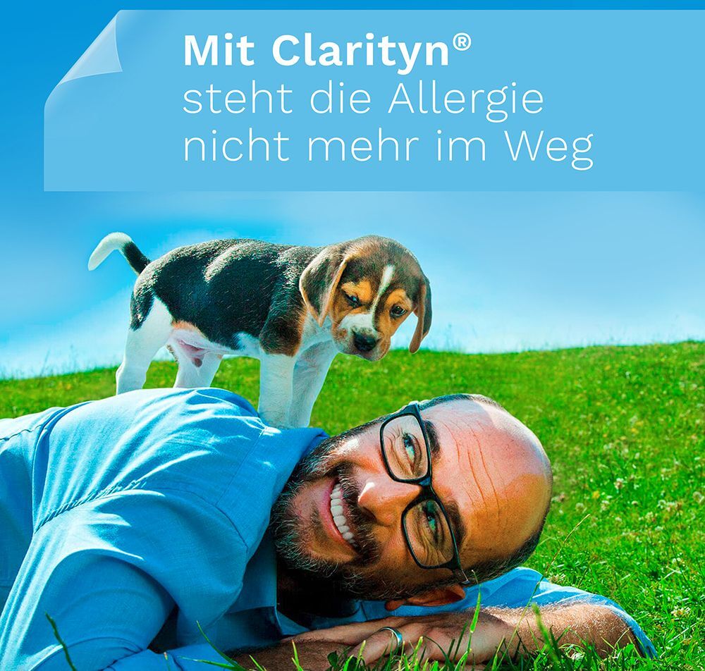 Clarityn® Tabletten zur Linderung von Allergiesymptomen wie Heuschnupfen und Juckreiz 10 St 10 St Tabletten