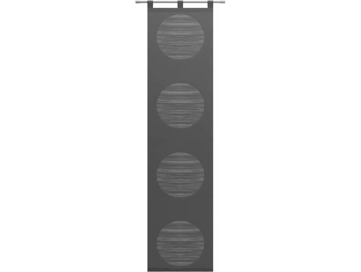 Schiebegardine NEUTEX FOR YOU Padova Gr. 3, grau (anthrazit), B:57cm H:225cm, Scherli, Polyester, Gardinen, Schiebegardine, Inkl. Zubehör