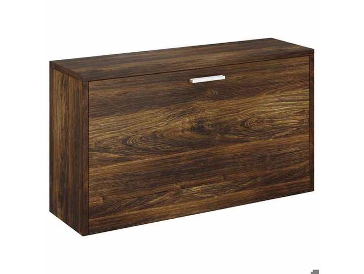 Bois Banc à chaussures Meuble d Entrée Couloir Étagère de rangement Chêne fumé 80x24x45 cm(bonne ventilation) Bois d'ingénierie bpm