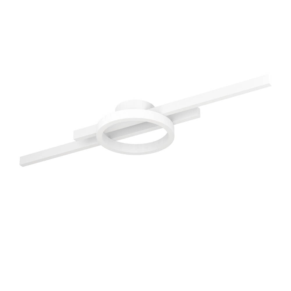 Eglo Amandolo Zwarte Led Plafondlamp met Ringontwerp