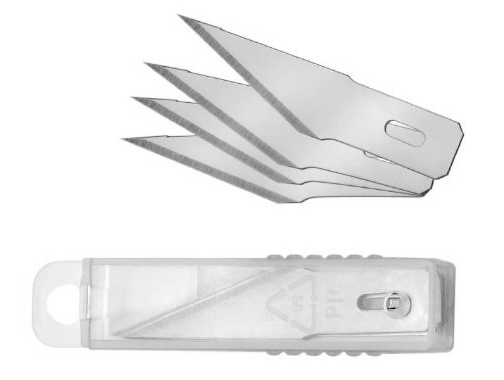Westcott E-30404 00 Titanium reservemesjes voor scalpel, 5 stuks